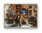 Photo Mosaic Poster on Sale