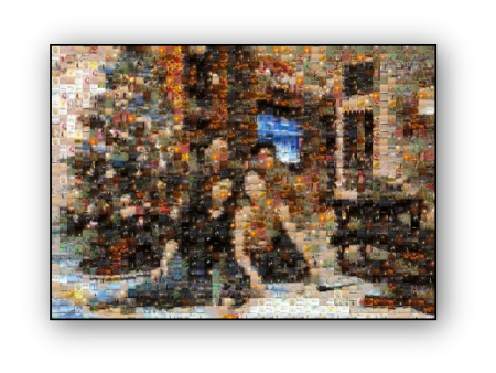 Photo Mosaic Poster on Sale